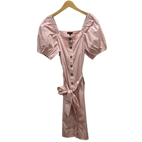 J Crew Pink Cloud Cottage Cotton Dress - Picture 5 of 12